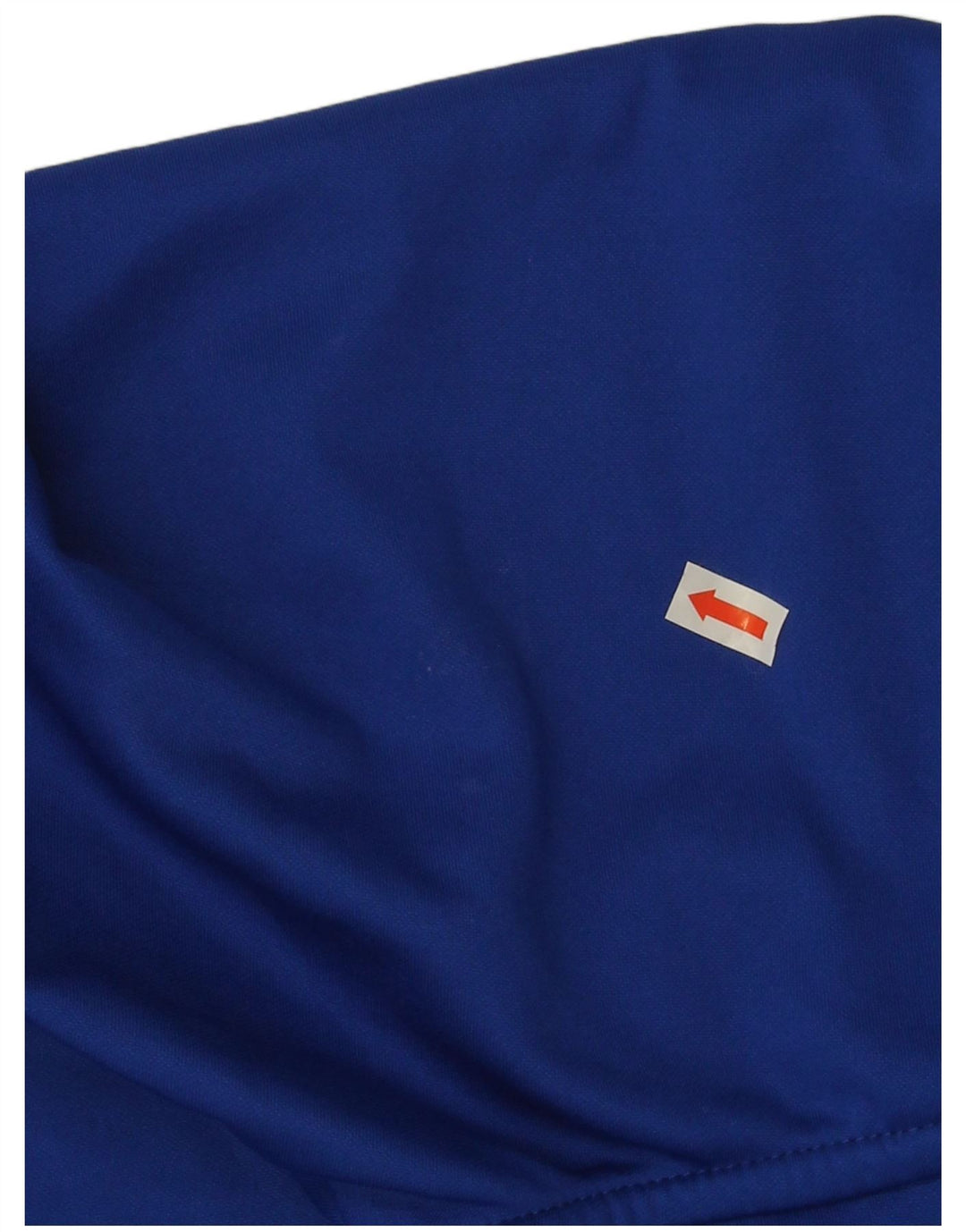 Lotto Hombre Gráfico Cremallera Cuello Sudadera Jersey Grande Poliéster Azul