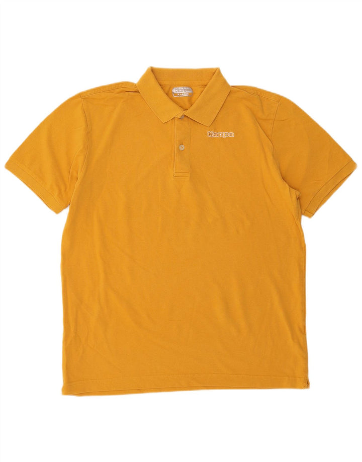 Polo Kappa Hombre XL Amarillo