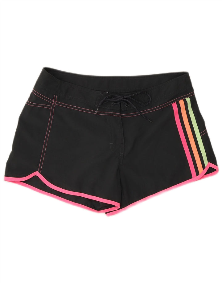 Adidas - Bañador para mujer (talla 8), color negro, poliéster