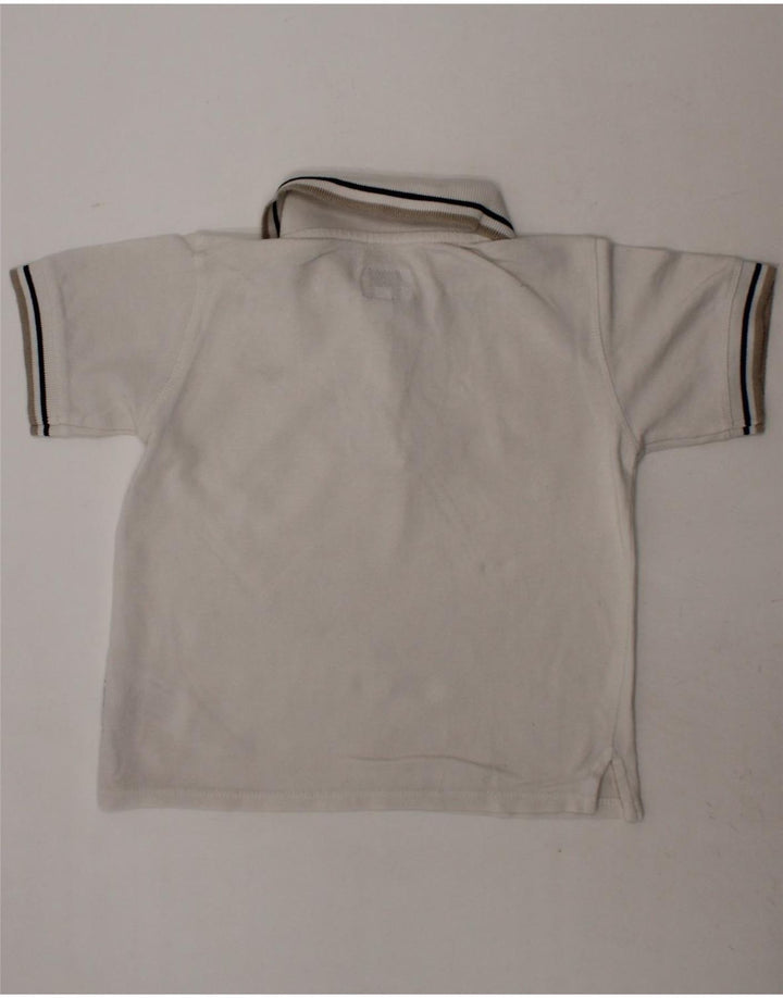 ARMANI JUNIOR Boys Polo Shirt 4-5 Years White Cotton Vintage Armani Junior and Second-Hand Armani Junior from Messina Hembry 