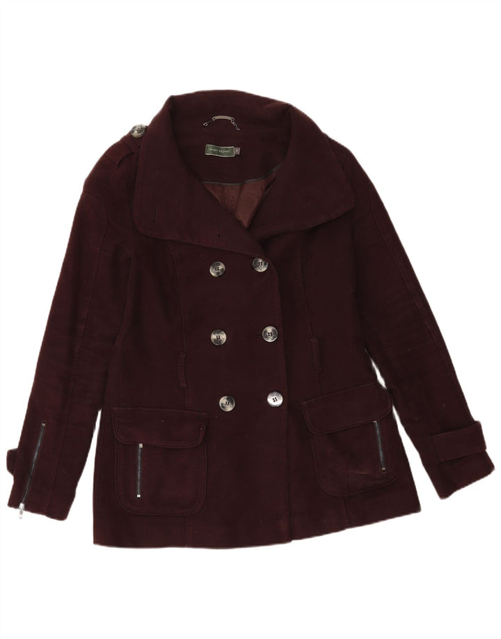 MINT VELVET Chaquetón para mujer UK 40 Pequeño Algodón marrón