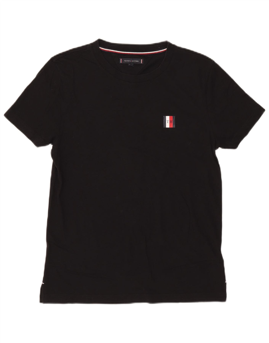 Camiseta Tommy Hilfiger Hombre Top Medium Negro Algodón
