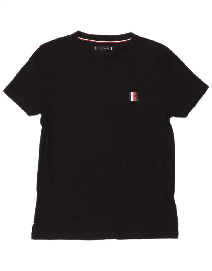 Camiseta Tommy Hilfiger Hombre Top Medium Negro Algodón