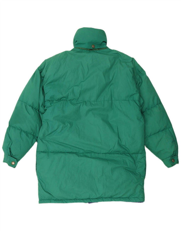 Puma Abrigo acolchado para hombre UK 38 Poliéster verde medio