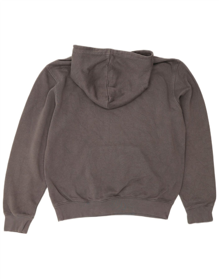 CHAMPION Jersey con capucha gráfica para hombre de algodón gris medio