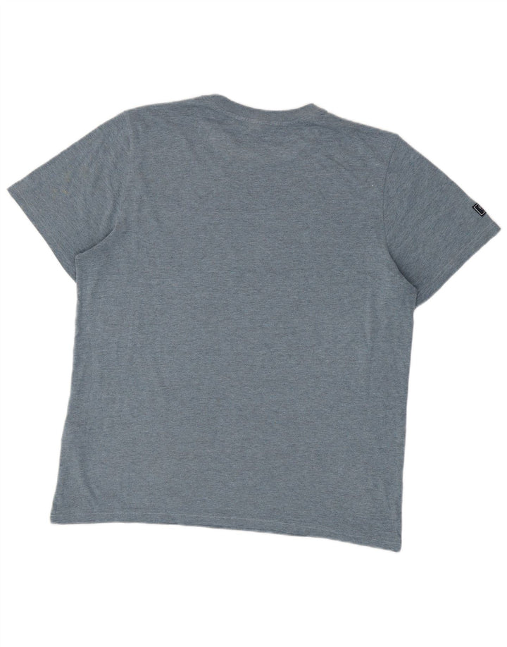Superdry Camiseta Gráfica para Hombre Top XL Azul