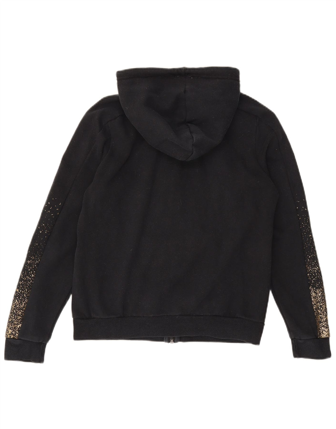 Puma - Sudadera con capucha y cremallera para mujer, talla 40, tamaño mediano, color negro