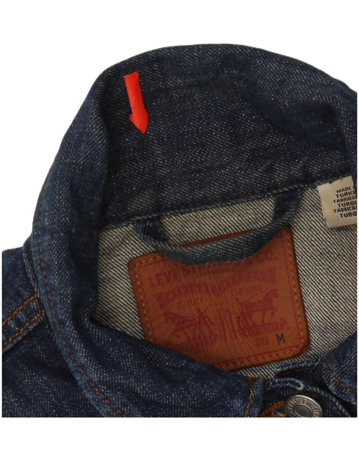 Levi's Chaqueta vaquera corta para mujer Reino Unido 12 Azul medio