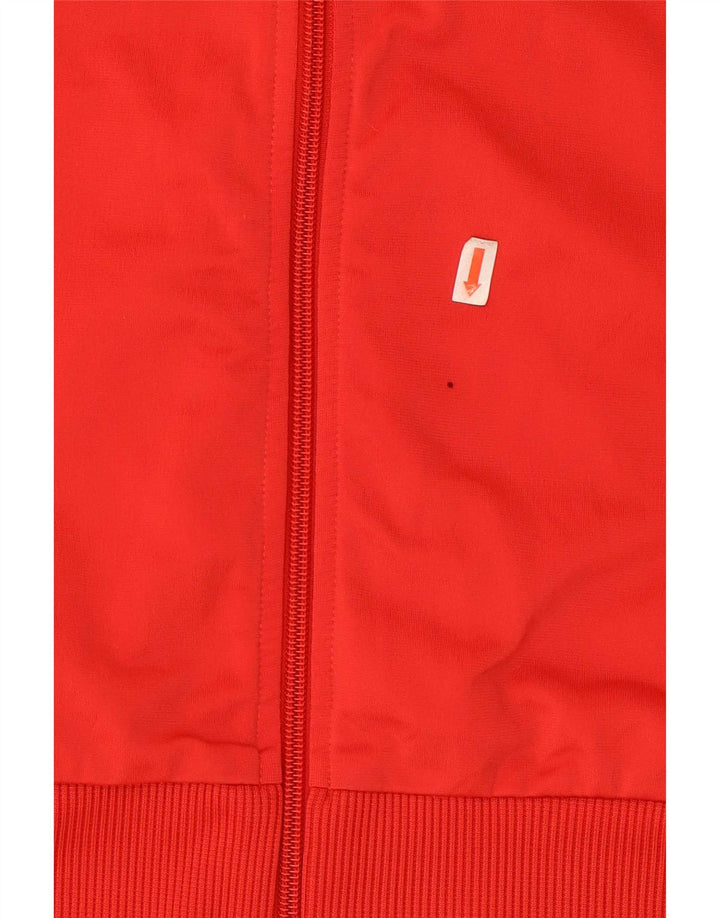 Puma Chaqueta de chándal para hombre, talla grande, color rojo, poliéster
