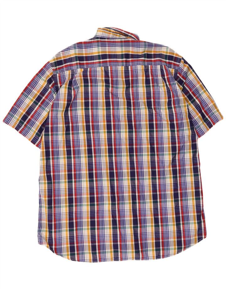Camisa de manga corta para hombre Paul & Shark Yachting a cuadros grandes multicolores