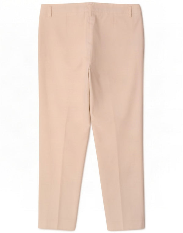 Marella Mujer EMME Slim Fit Casual Pantalones UK 12 Medium W32 L27 White