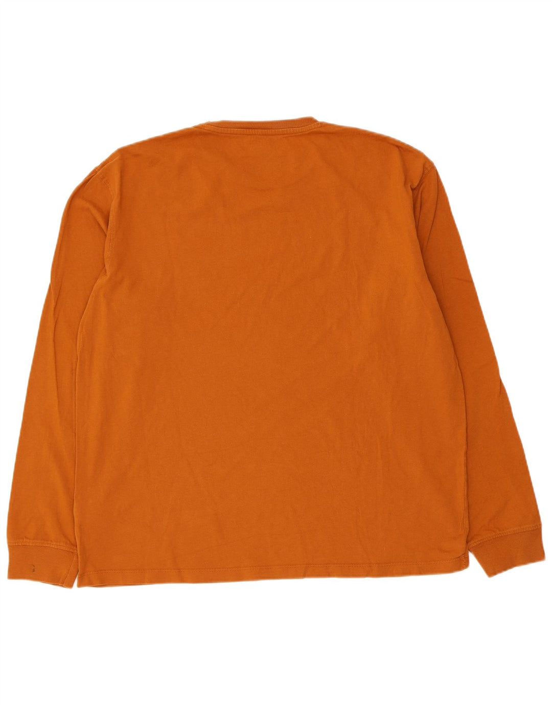 Wrangler Hombre Top Manga Larga Algodón Marrón Medio