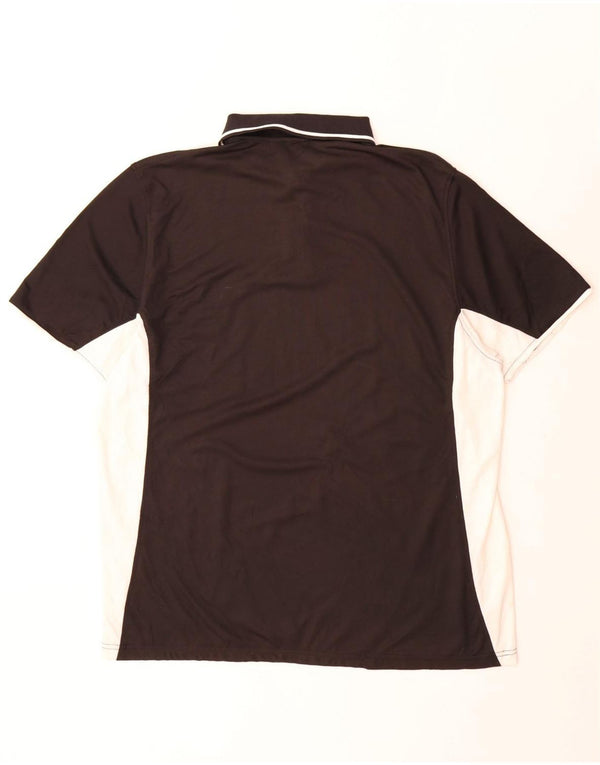 Polo Adidas Hombre 2XL Negro Colorblock