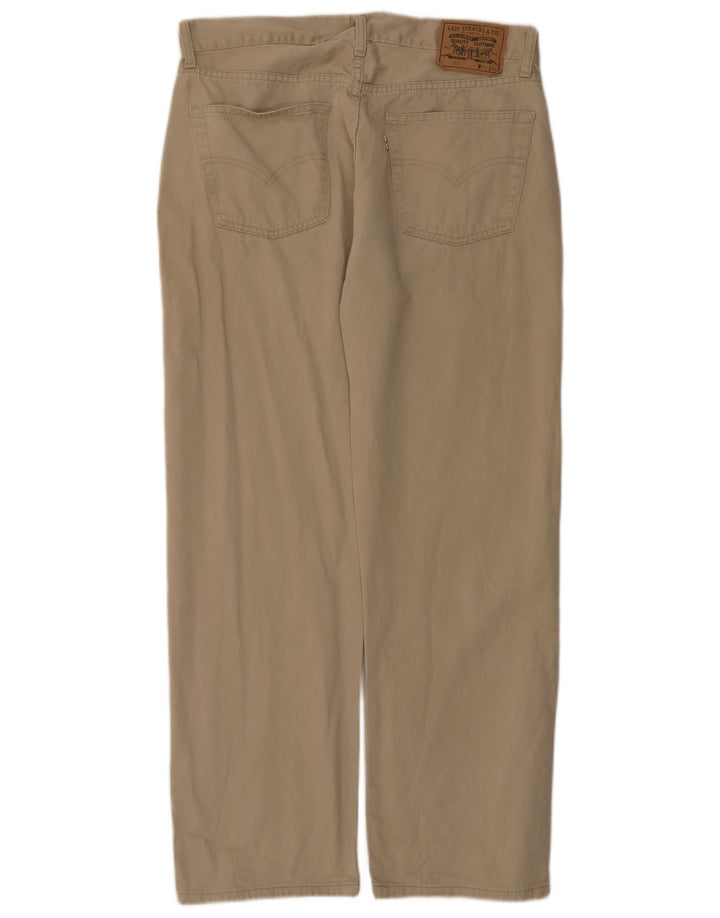 Levi's Vaqueros rectos 551 para hombre W36 L30 Algodón beige