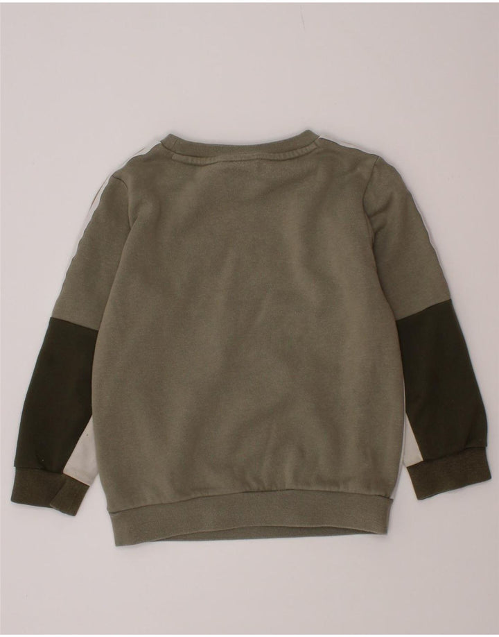 Adidas Sudadera para niño Jumper 2-3 años Gris Colorblock