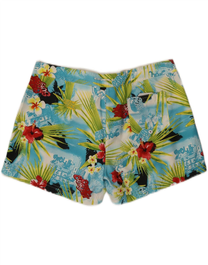 O'Neill Shorts de baño gráficos para mujer UK 44 Medium Multicolor Floral