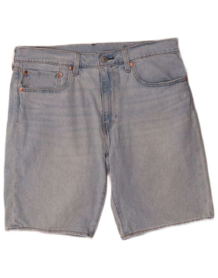 Levi's Mens 405 pantalones cortos de mezclilla W34 algodón azul grande