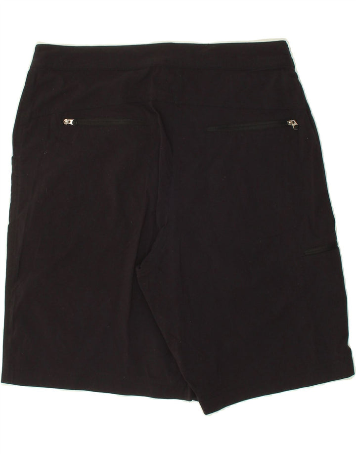 L.L.BEAN Womens Cargo Shorts US 12 Large W32  Black Nylon Vintage L.L.Bean and Second-Hand L.L.Bean from Messina Hembry 