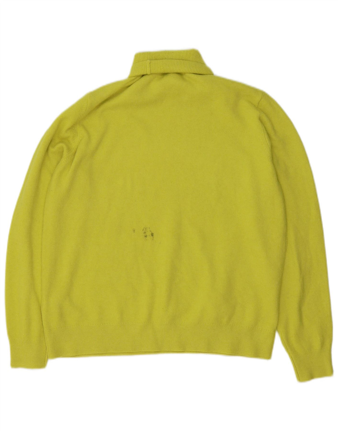Marks & Spencer Jersey con cuello vuelto para hombre Poliéster verde medio