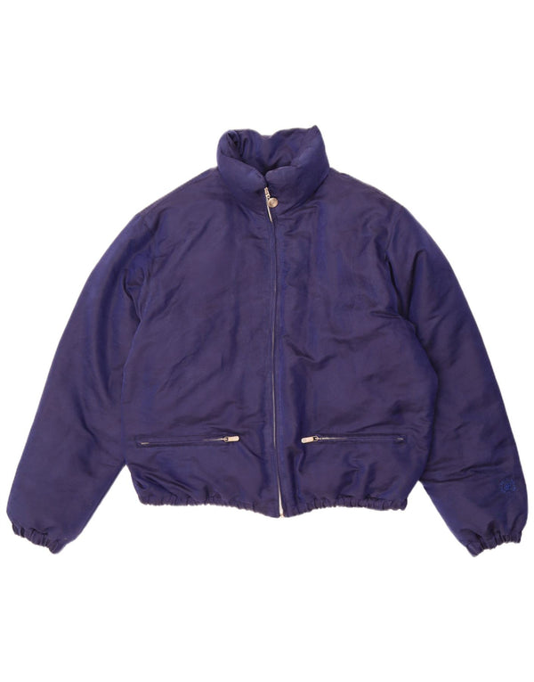 Belfe & Belfe Chaqueta Acolchada Mujer ES 40 XL Poliéster Azul Marino