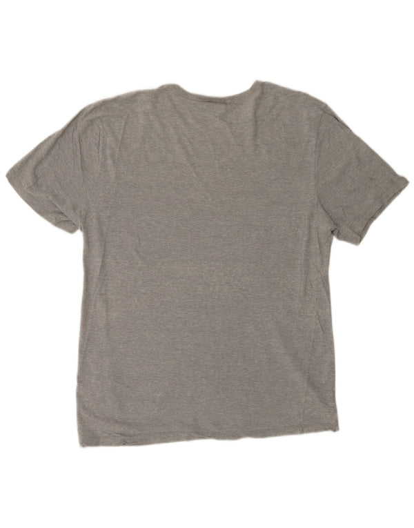 HUGO BOSS Camiseta para mujer Top UK 46 Grande Gris Algodón