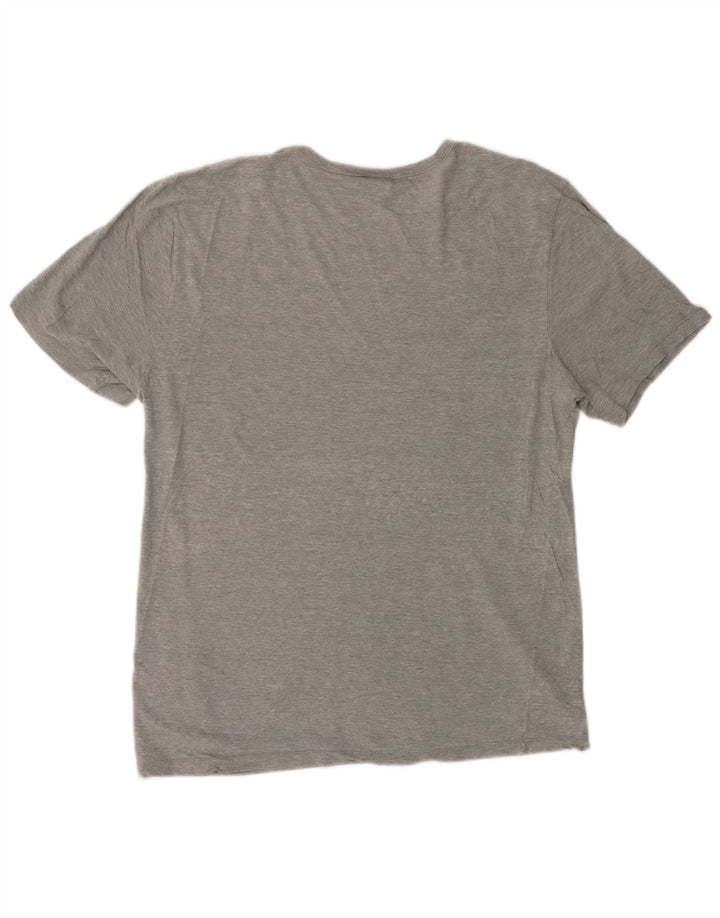 HUGO BOSS Camiseta para mujer Top UK 46 Grande Gris Algodón
