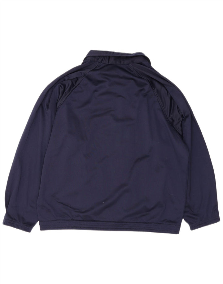 Champion Chaqueta De Chándal Para Hombre Grande Poliéster Azul Marino