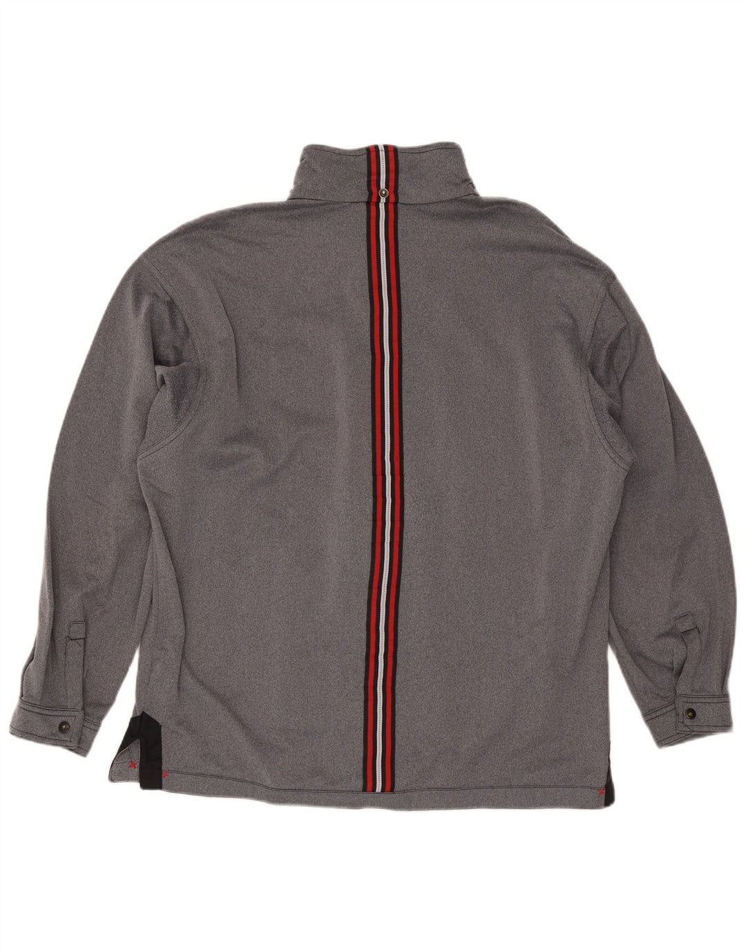 Lotto Chaqueta de chándal para hombre ES 42/44 XL Gris Colorblock Poliéster