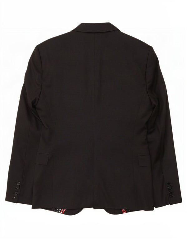 Hugo Boss Chaqueta tipo blazer de 2 botones para hombre EU 44 XS Negro