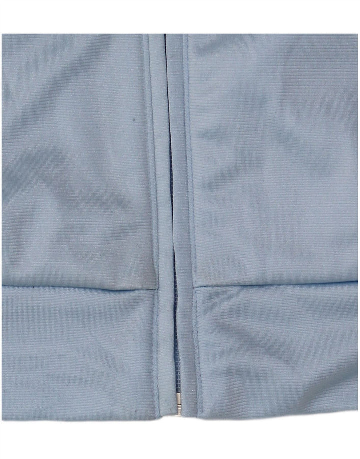 Adidas - Chaqueta de chándal para niño, 13-14 años, color azul, poliéster