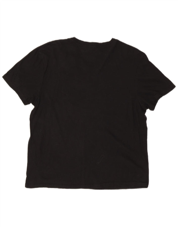Levi's Camiseta Mujer Top EU 42/44 Grande Algodón Negro