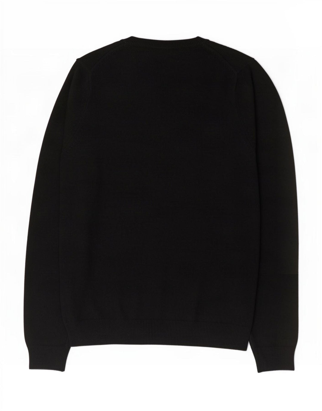Marks & Spencer Jersey con Cuello en V para Hombre XL Lana de Cordero Negra