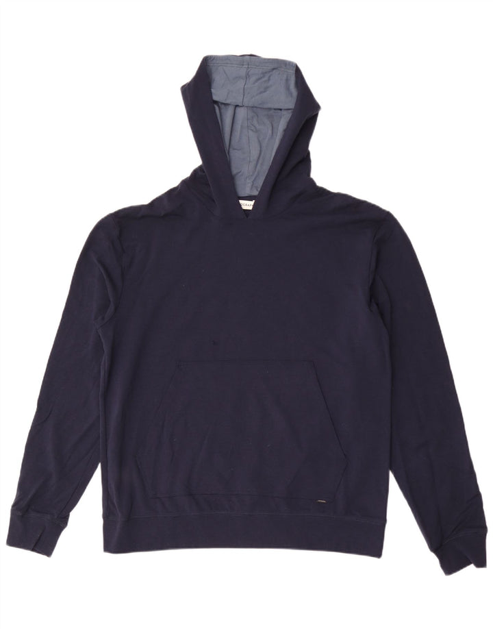 Marks & Spencer - Sudadera con capucha para hombre, tamaño grande, color azul marino