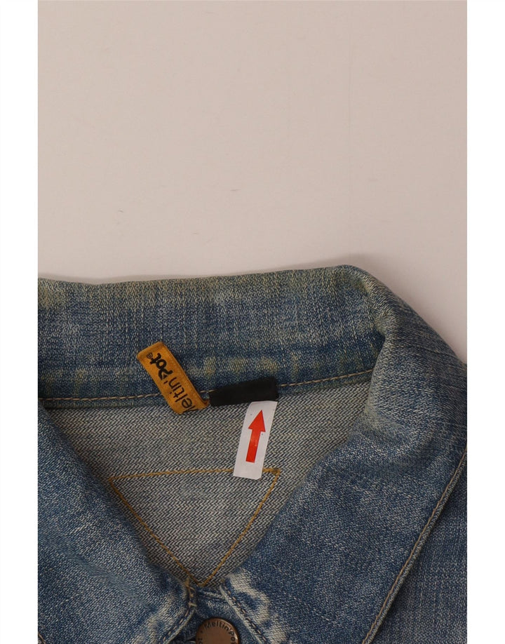 Meltin' Pot Chaqueta vaquera para mujer Reino Unido 14 Algodón azul medio