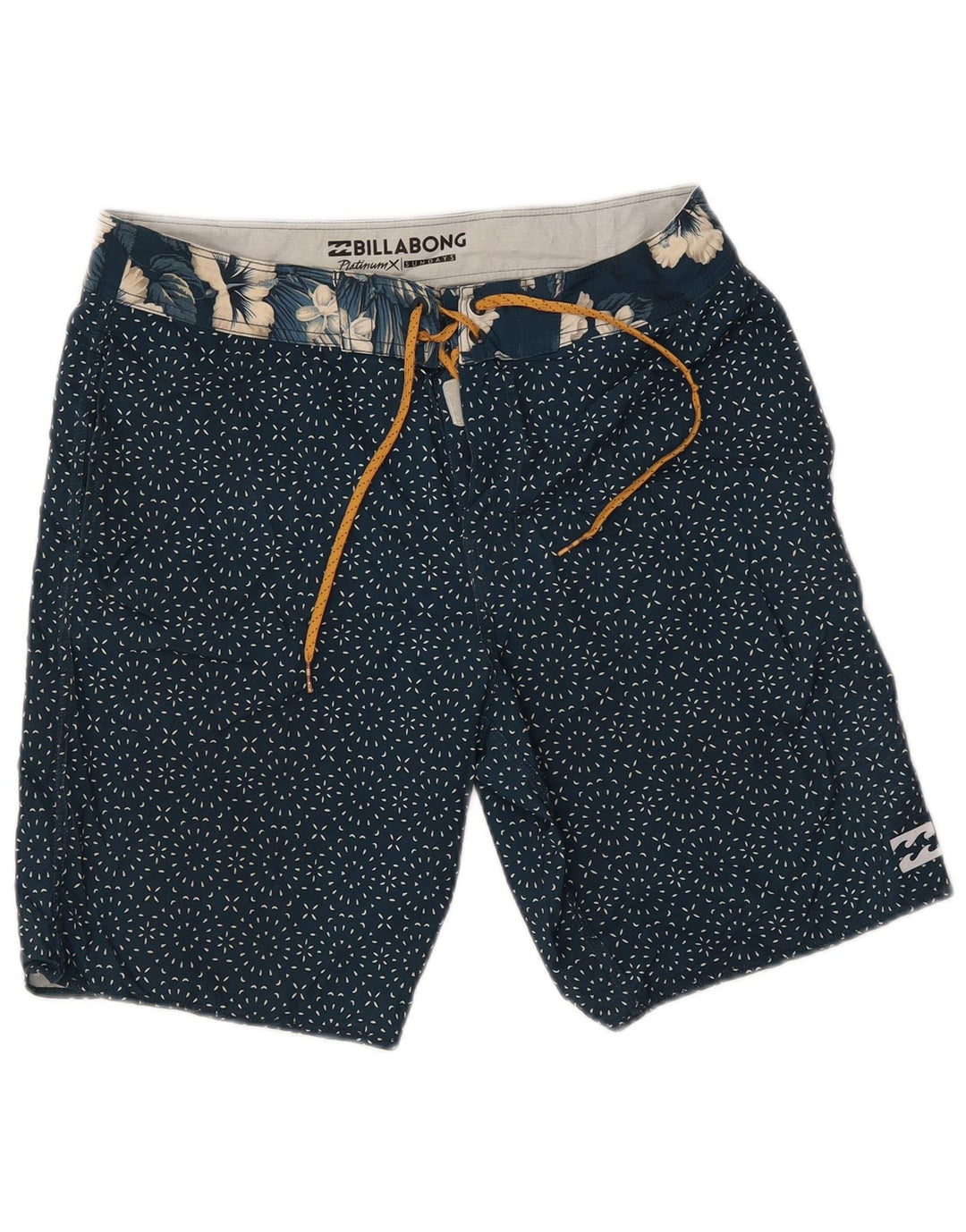 BILLABONG Bañador Hombre Mediano Poliéster Manchado Azul Marino