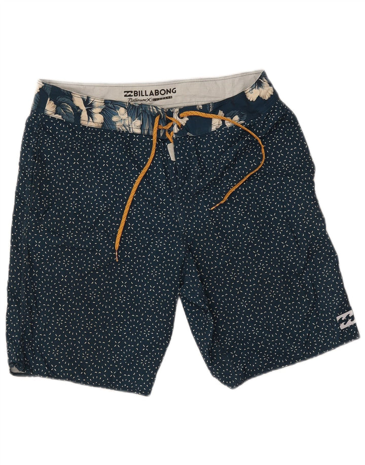 BILLABONG Bañador Hombre Mediano Poliéster Manchado Azul Marino