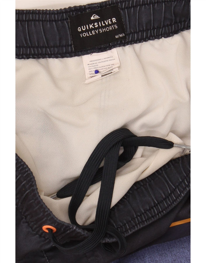 Quiksilver Bañador para Hombre con Estampado gráfico, tamaño Mediano, Rayas Multicolores