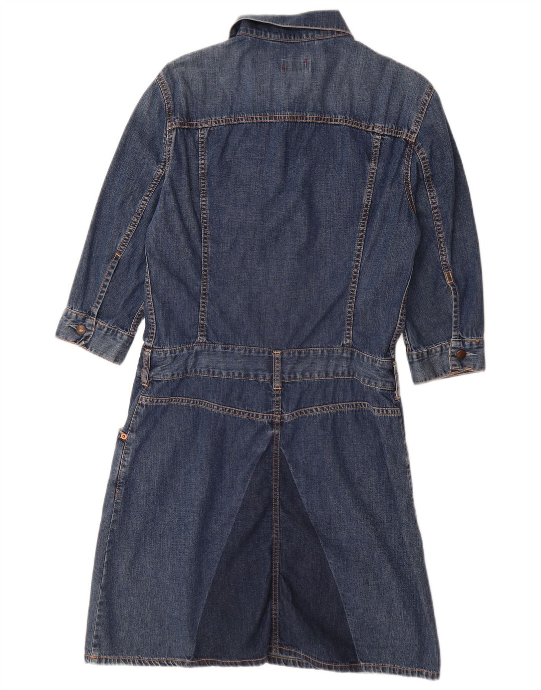 LEVI'S Vestido vaquero de manga 3/4 para niña 11-12 años Azul medio