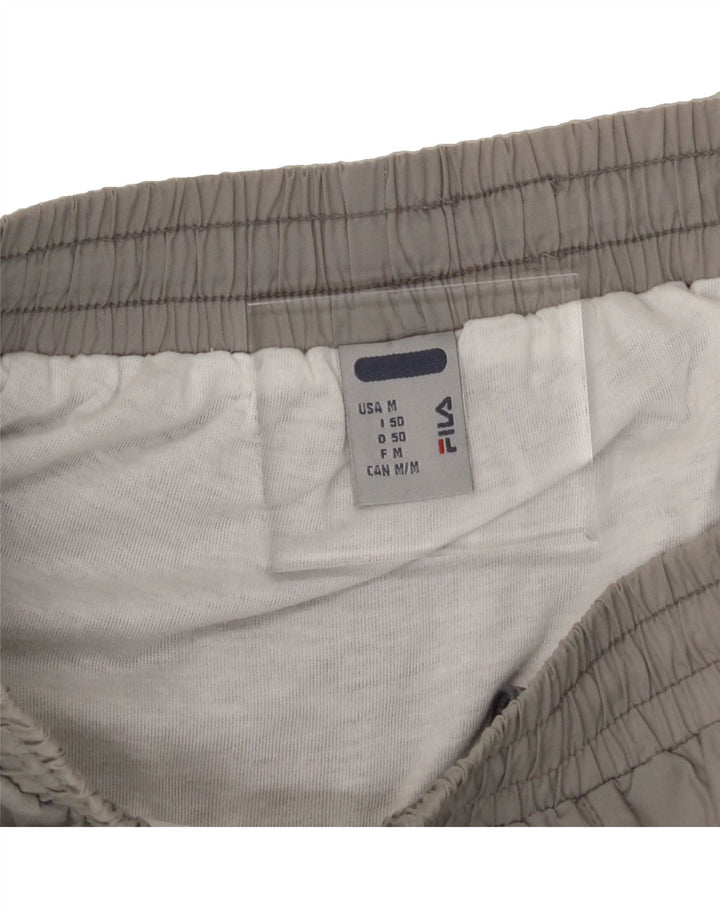 FILA Mens Sport Shorts Medium  Grey Colourblock Vintage Fila and Second-Hand Fila from Messina Hembry 