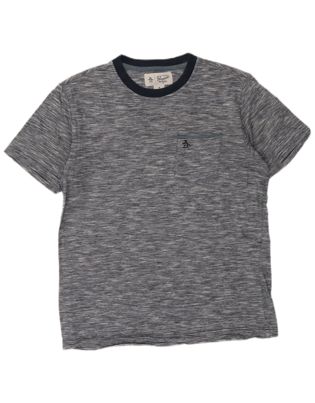 PENGUIN Camiseta Hombre Top Medium Azul Marino Algodón Moteado