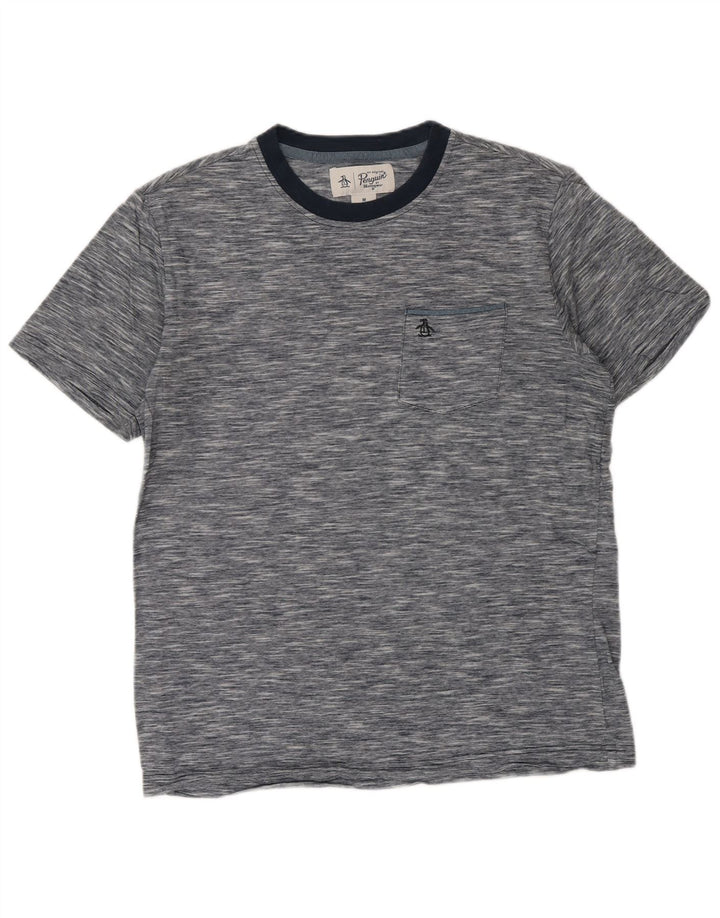 PENGUIN Camiseta Hombre Top Medium Azul Marino Algodón Moteado