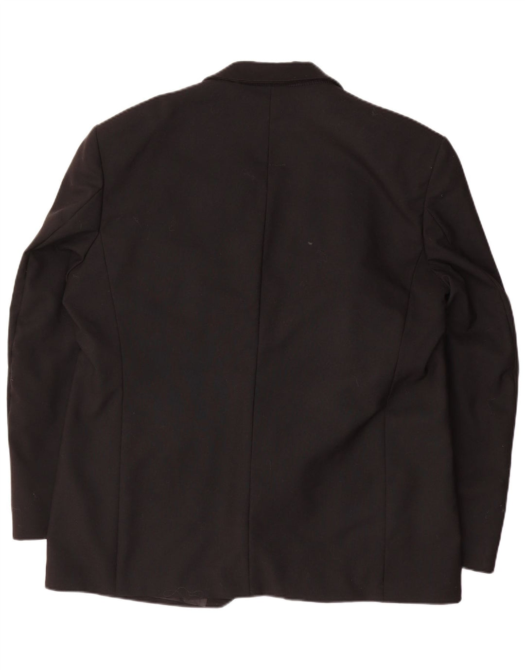 Wilvorst Chaqueta tipo blazer con 1 botón para hombre UK 42 XL Lana negra