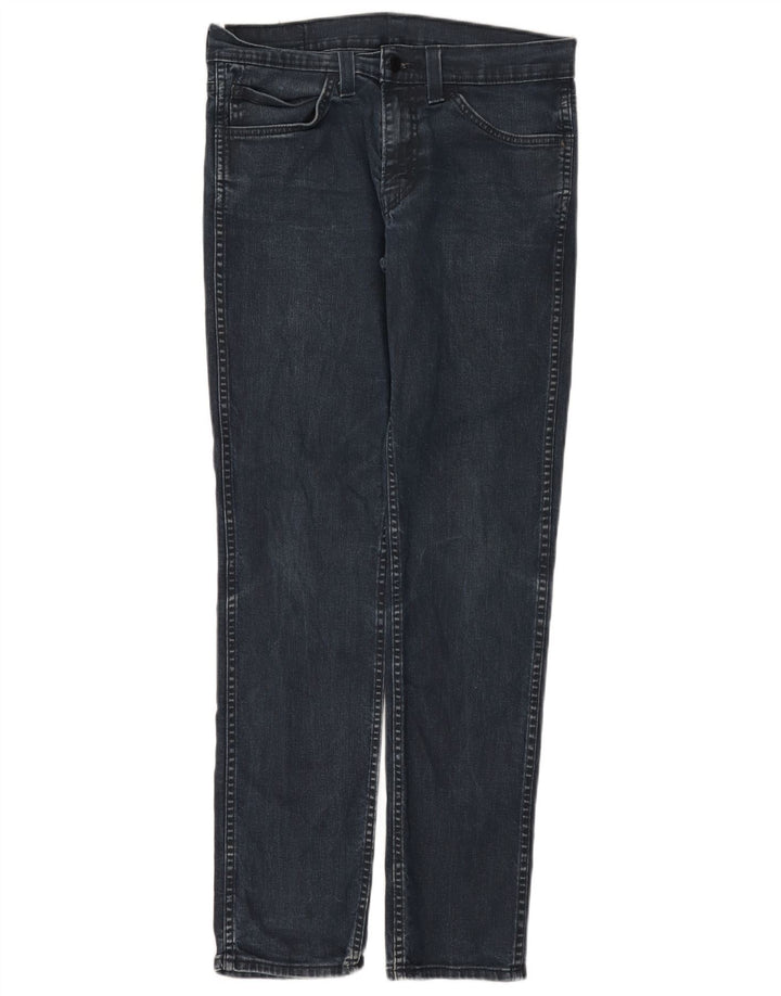 Levi's Hombre 511 Slim Jeans W31 L32 Algodón Azul Marino