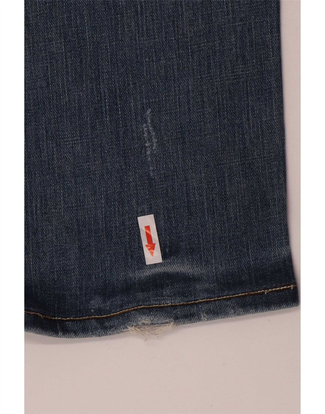 Diesel Mujer Ronhar Vaqueros Rectos W32 L34 Algodón Azul