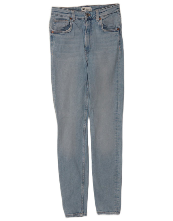 Zara Vaqueros Pitillo Mujer EU 36 XS W26 L28 Azul