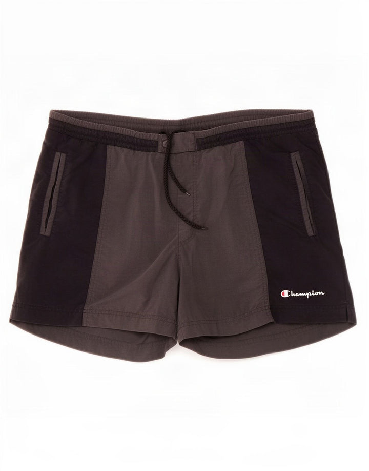 Champion Bañador Corto De Color Gris Medio Para Hombre