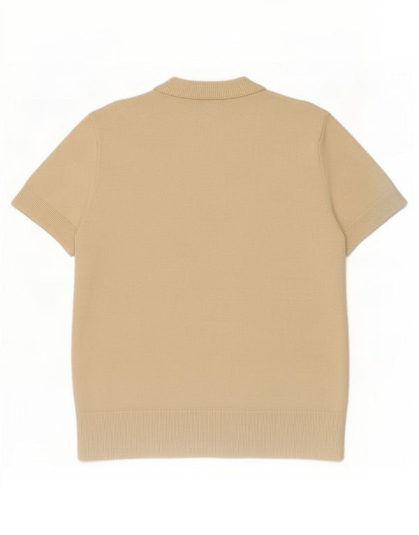 Cos Suéter tipo jersey con cuello redondo para mujer UK 14 Medium Off White