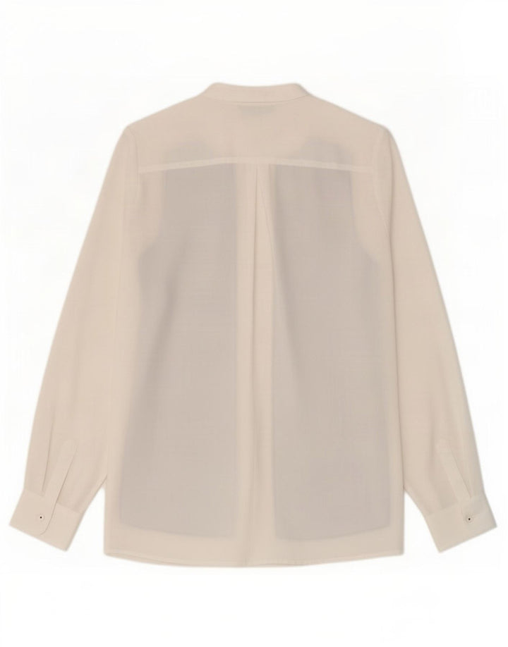 Tommy Hilfiger Blusa tipo camisa para mujer US 6 Mediana Color blanco