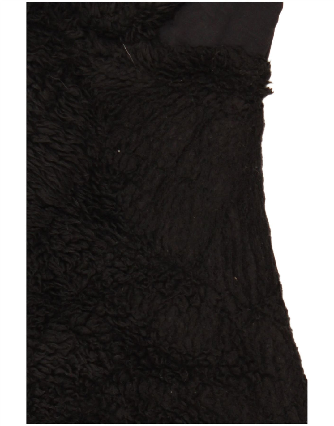 CALVIN KLEIN Chaqueta polar para mujer UK 46 Grande Poliéster negro