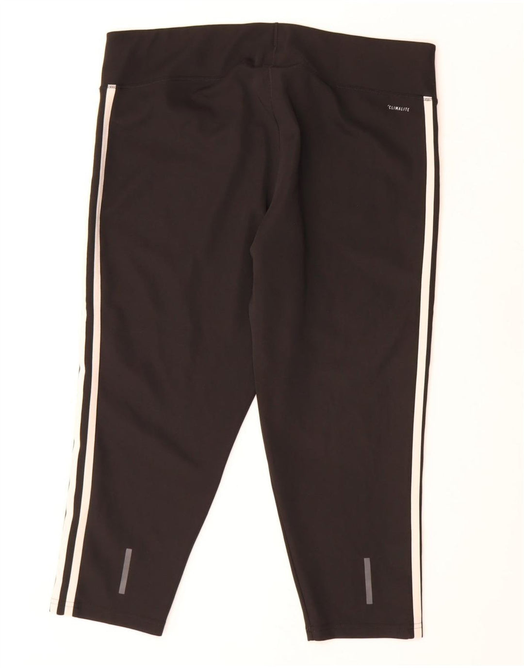 Adidas - Leggings capri Climalite para mujer, talla 40, XL, poliéster negro